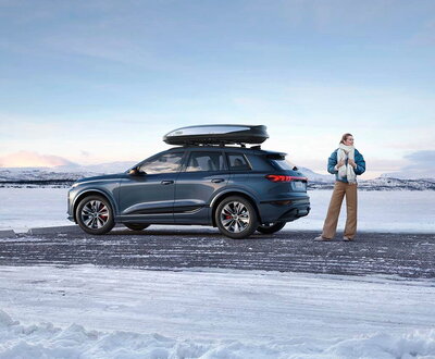 Audi Q6 dans la neige