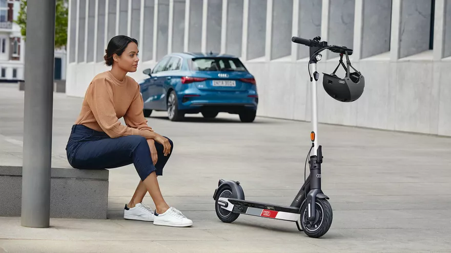 Audi Electric Kick Scooter, la trottinette électrique qui accompagne votre quotidien