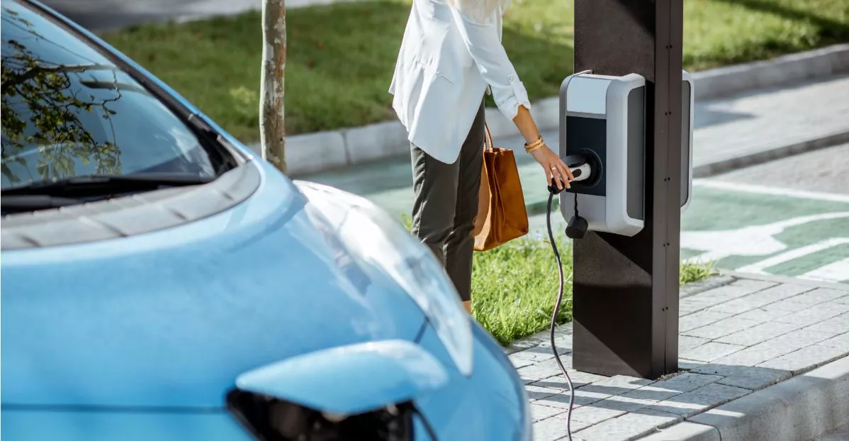 Borne de recharge voiture électrique